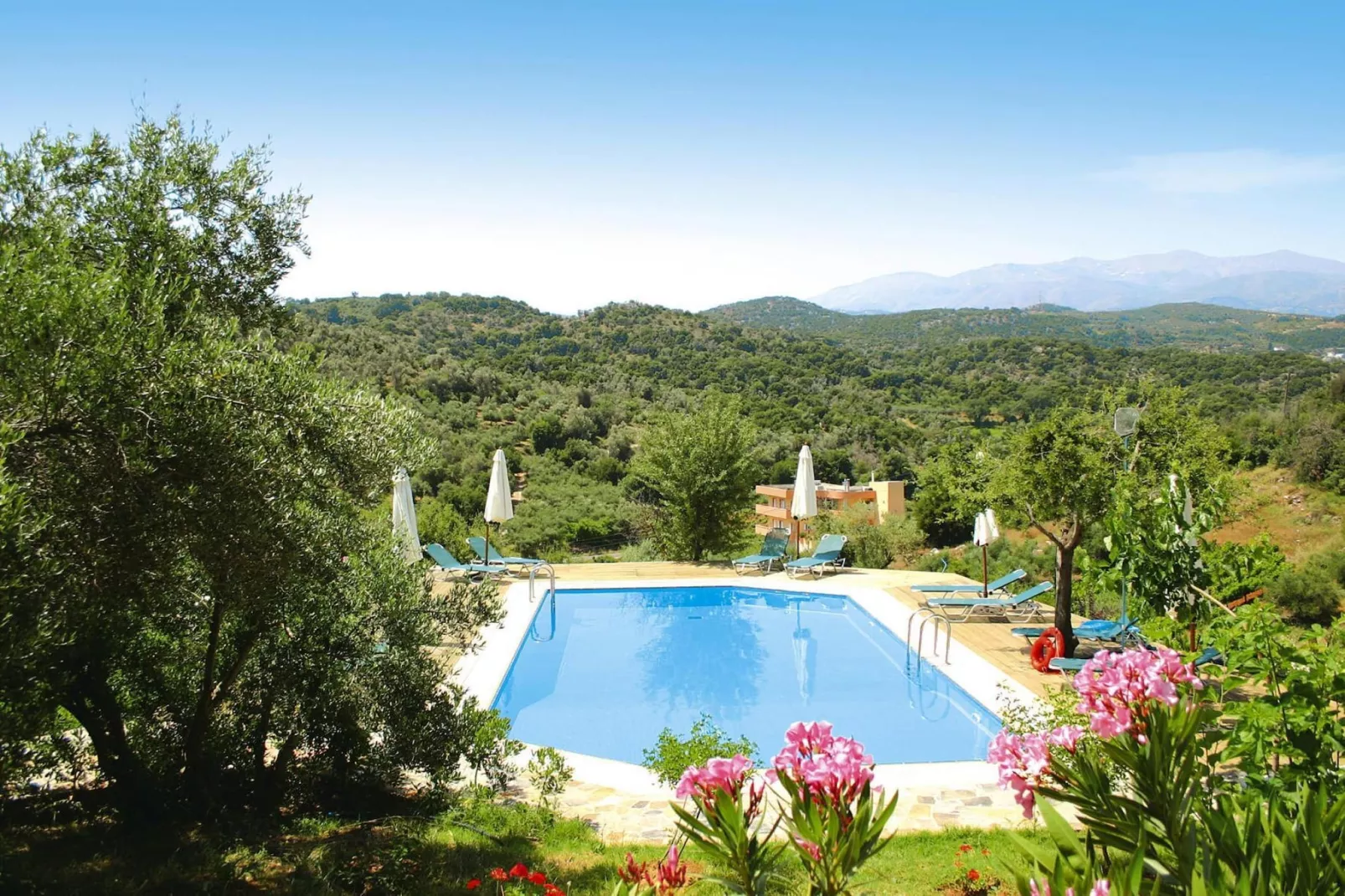 Apartments Aposperitis, Drosia-Aposperitis Appartements, ca. 40 qm, 4 pax-Pool