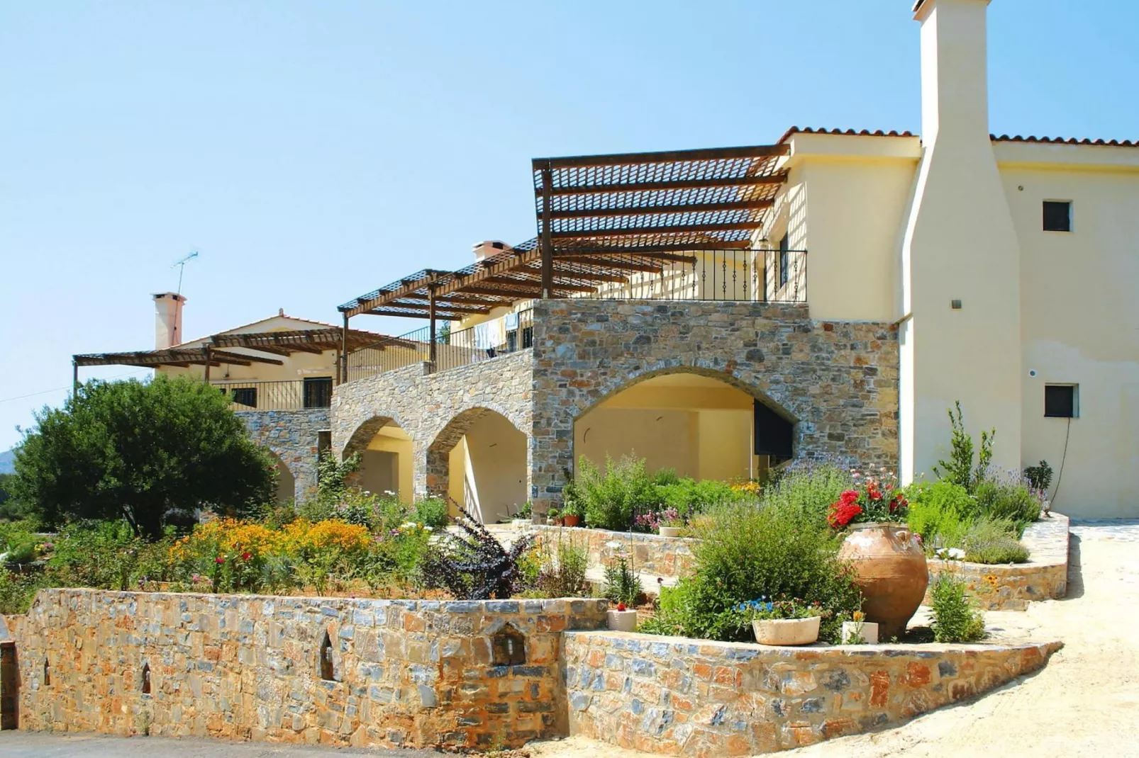 Apartments Aposperitis, Drosia-Aposperitis Appartements, ca. 40 qm, 4 pax-Exterior summer