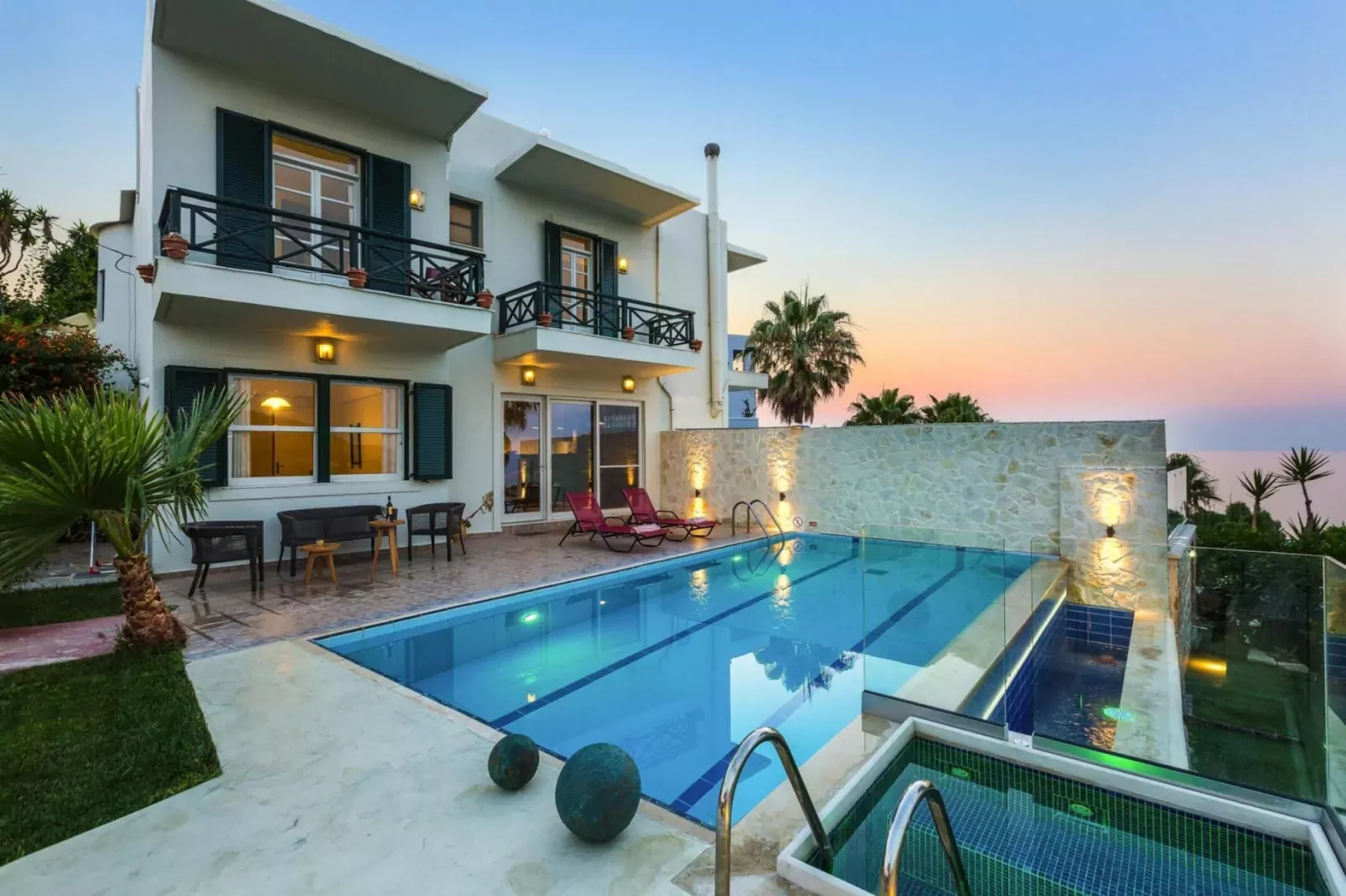 Villas Avra & Pyrgos, Episkopi-Villa Avra, ca. 120 qm, 6 pax
