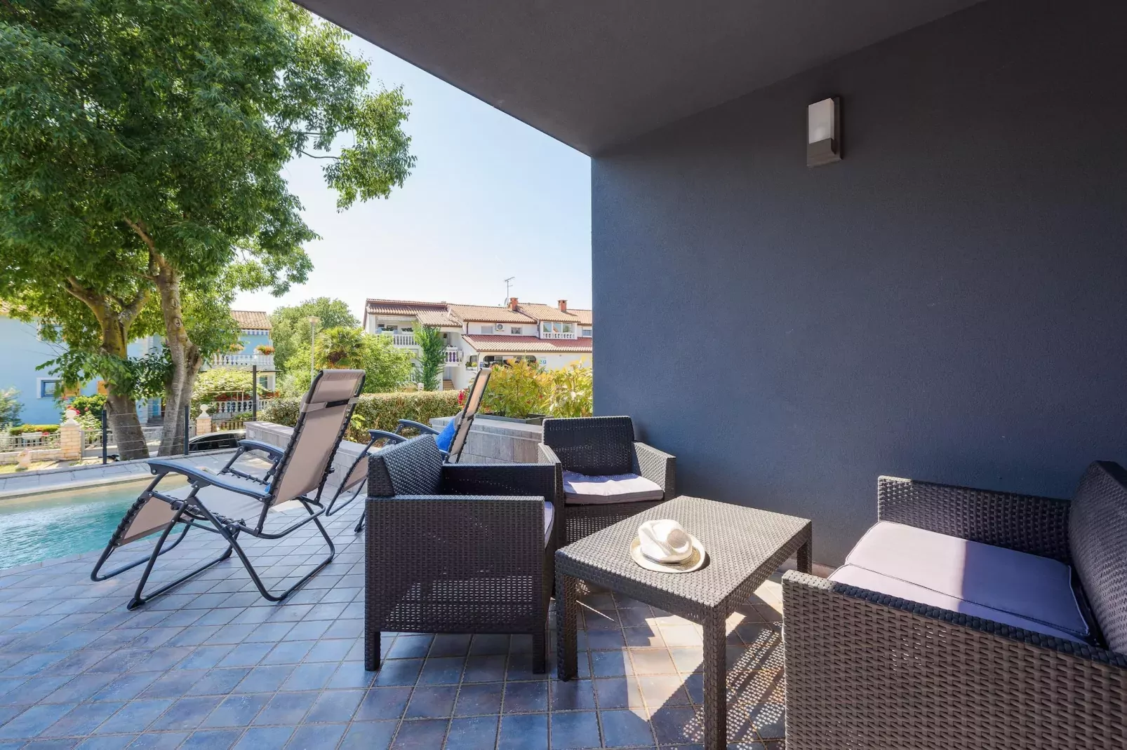 Apartment Monika-Terrace balcony