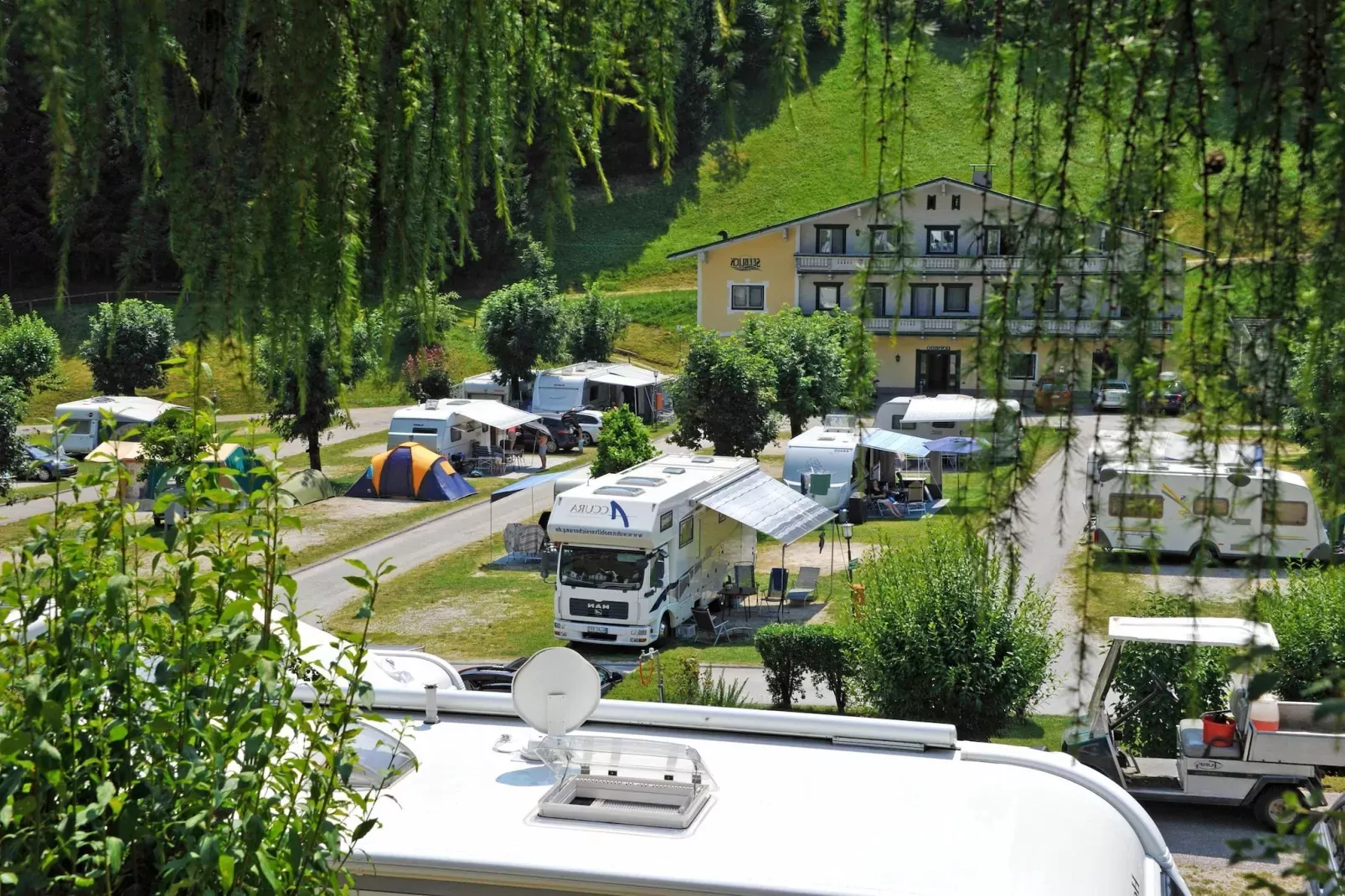 Camping Seeblick Toni - 2 Personen-View summer