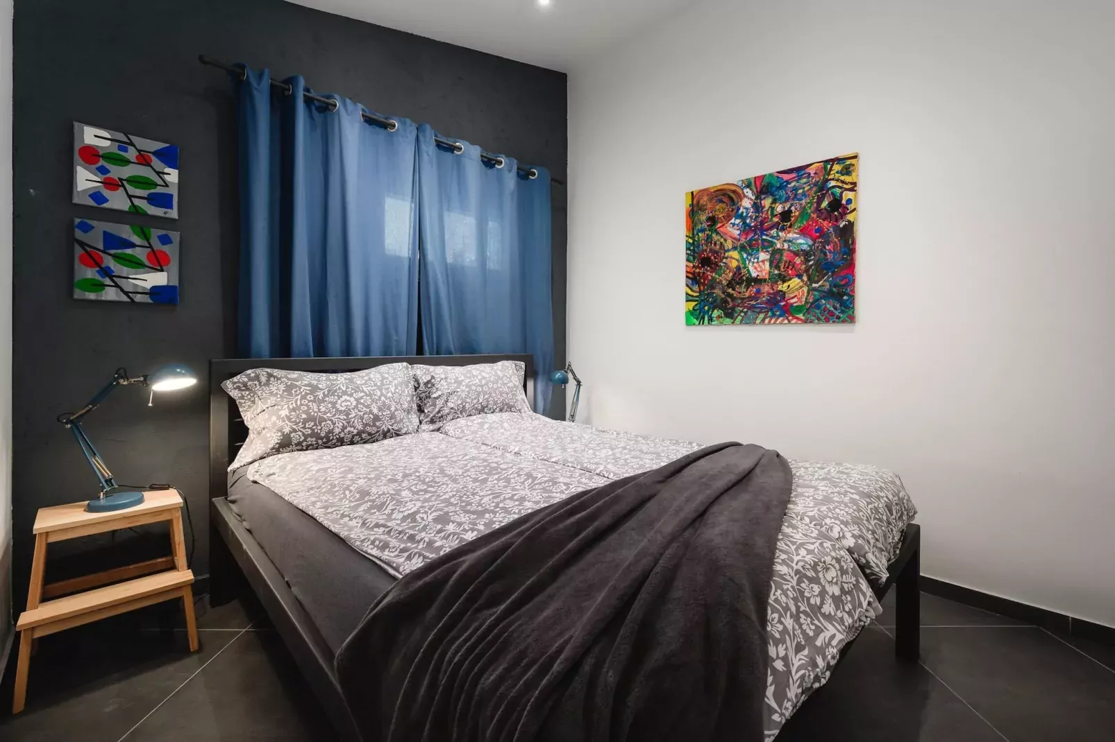 Apartment Urban Black-Schlafzimmer