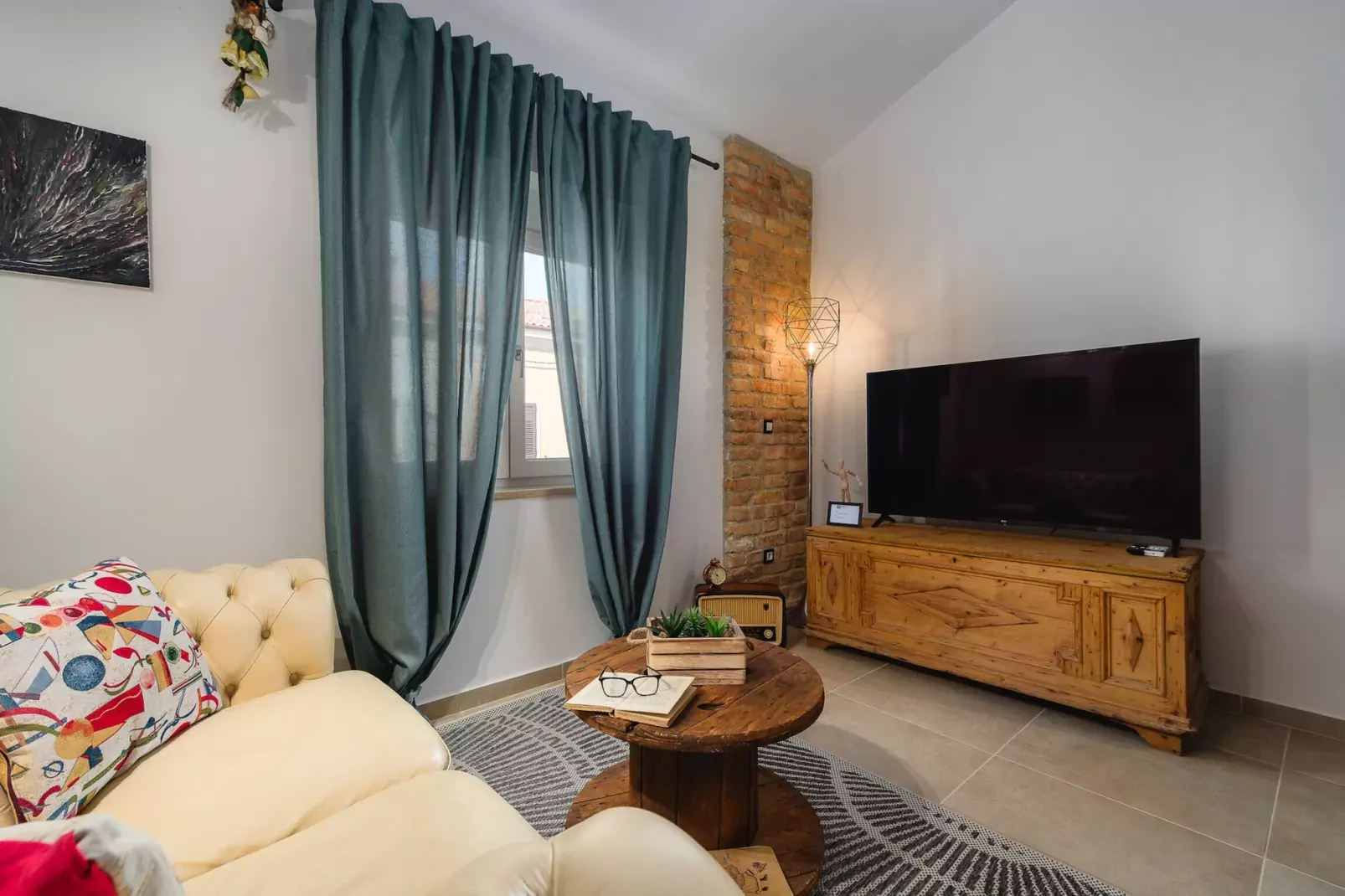Apartment Urban Green-Wohnzimmer