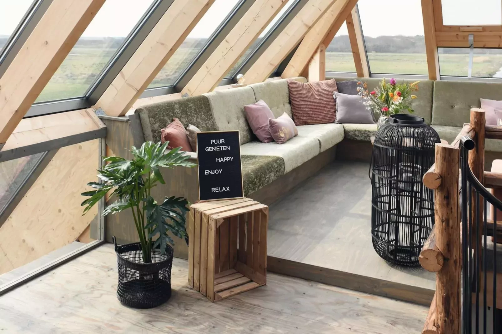 Hoeve Landzicht-Living room