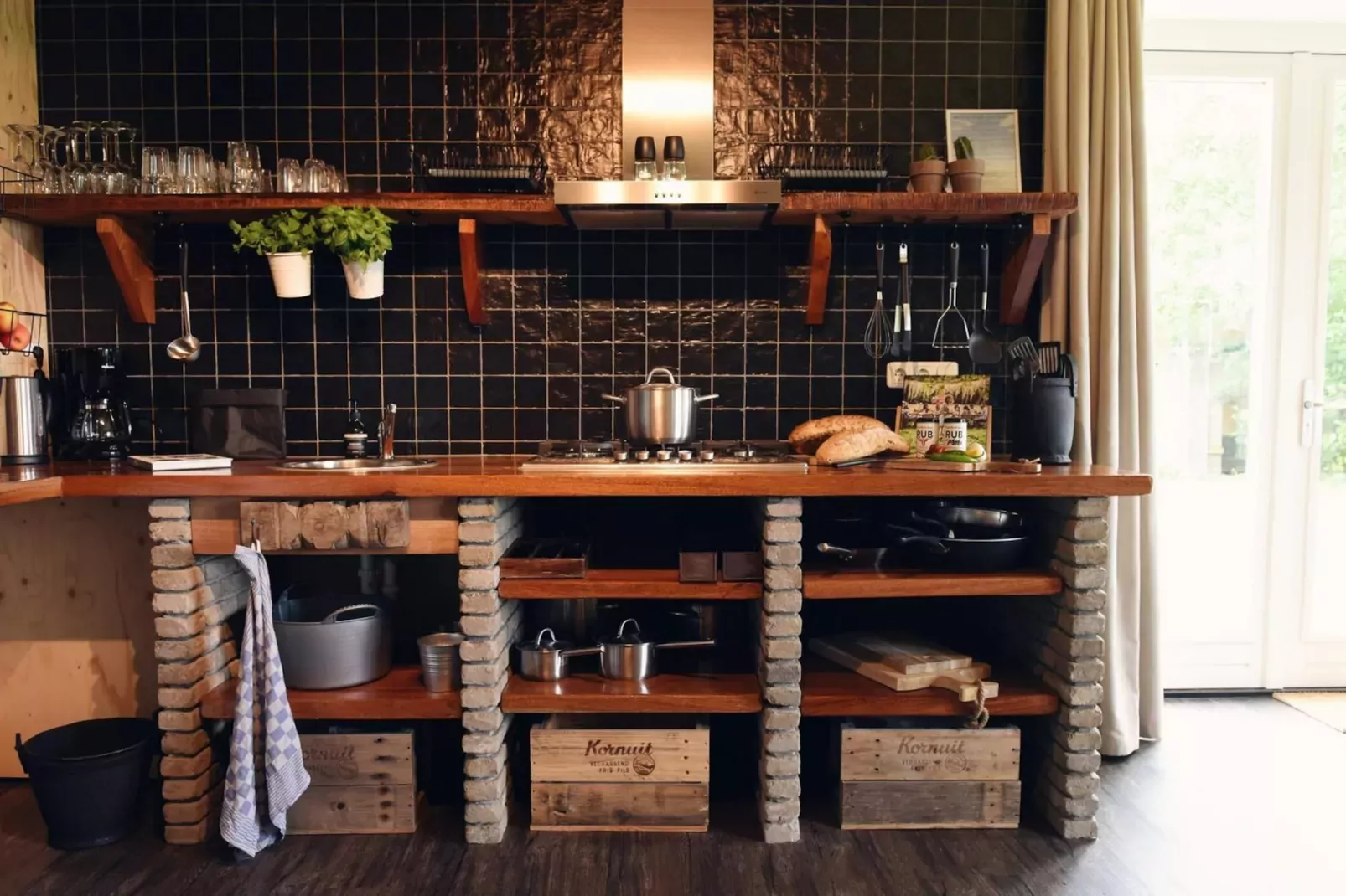 Hoeve Landzicht-Kitchen