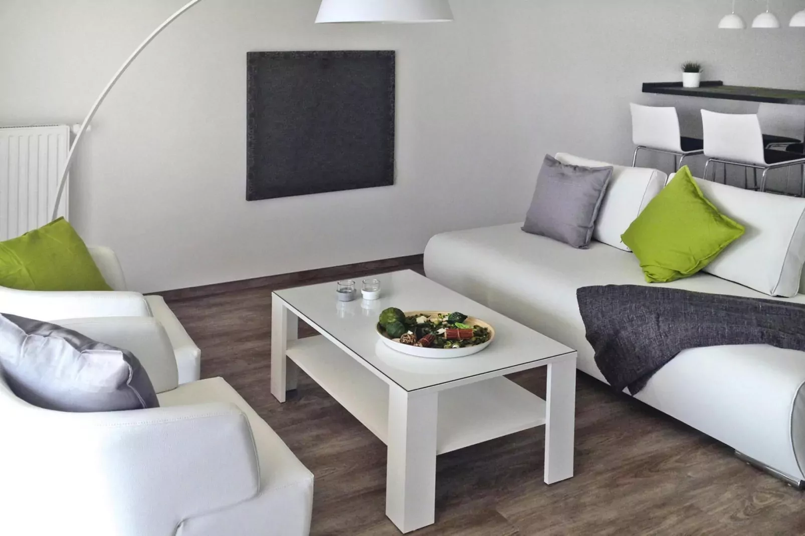 Appartements am Heidensee / EG 65qm 2 Erw u 2 Kinder-Living room