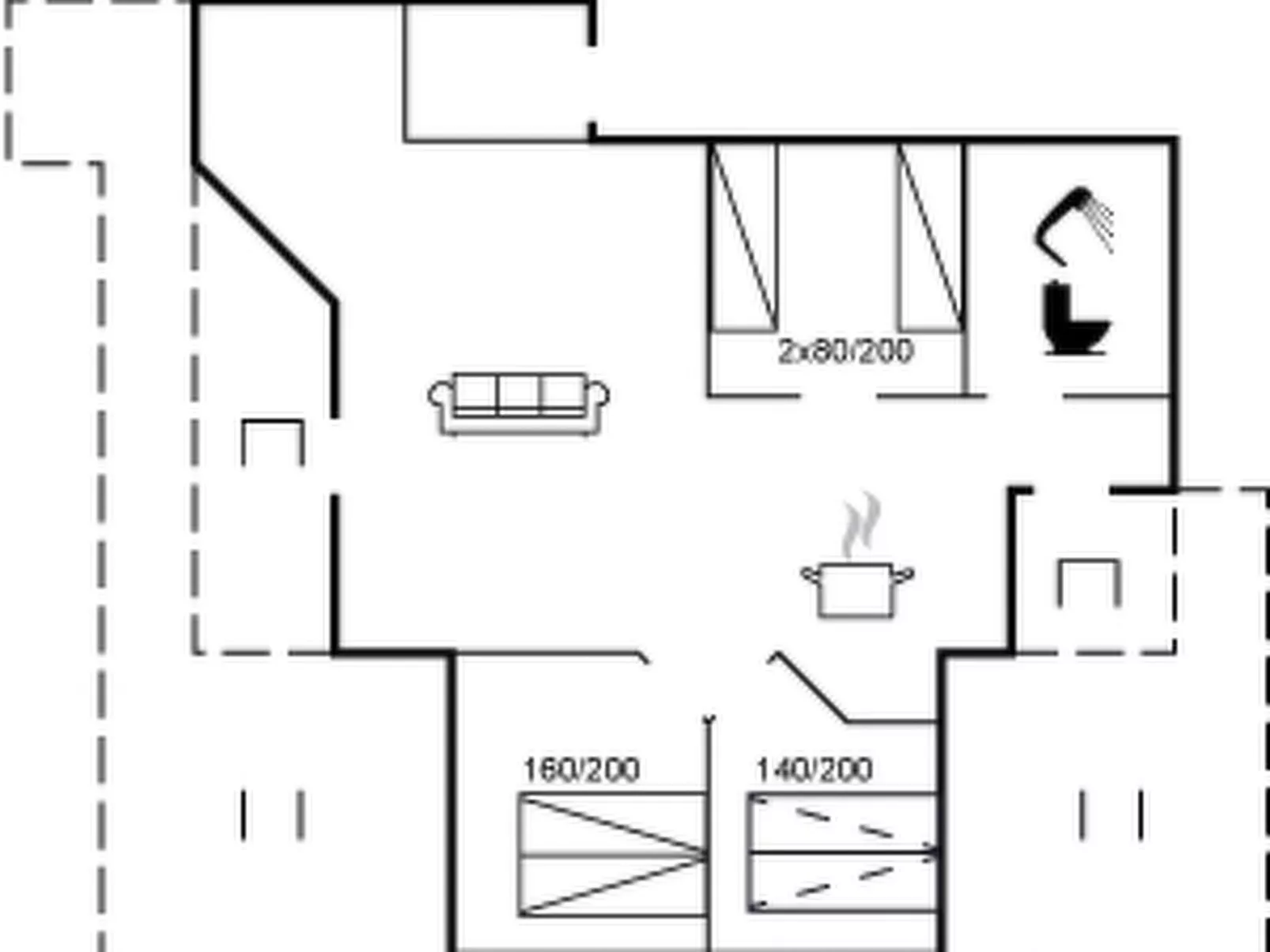 "Dania" - 300m from the sea-Inside