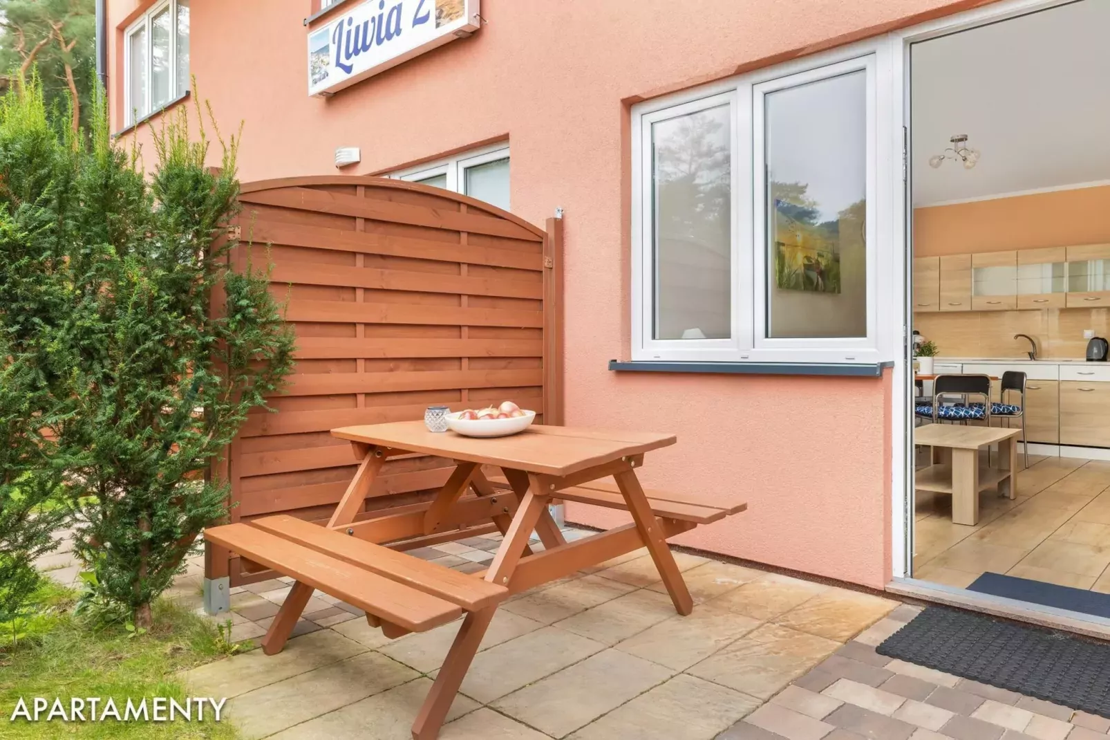 Apartamenty 4-osobowe Niechorze-Terrace balcony