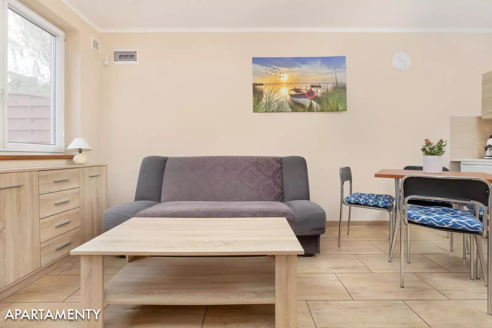 Apartamenty 4-osobowe Niechorze-Living room