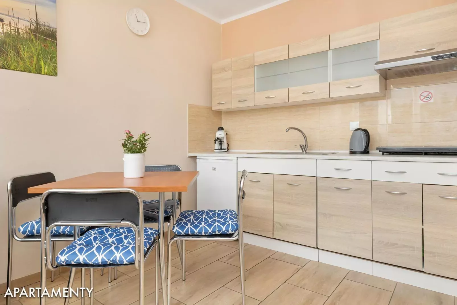Apartamenty 4-osobowe Niechorze-Kitchen