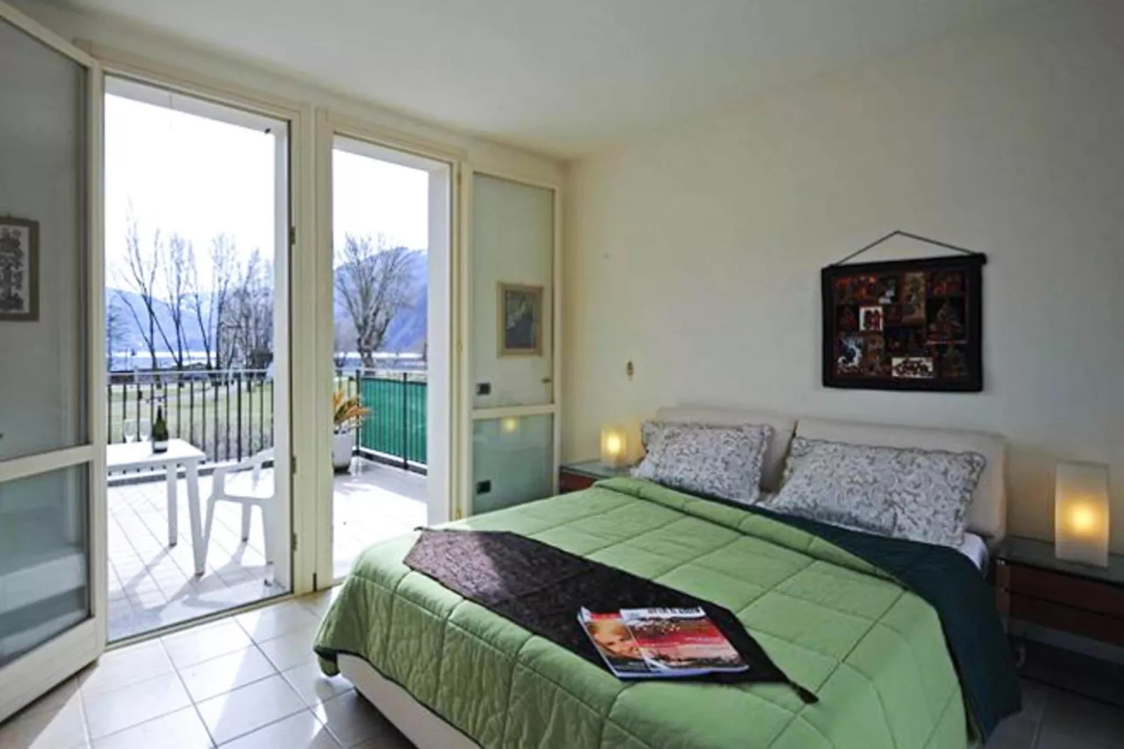Residence Porto Letizia Porlezza  -B4 Palaca 1-room 4 pax Mountain View Deluxe P1MD4 8204-Bedroom