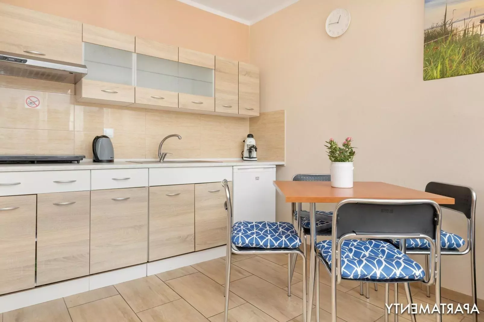 Apartamenty 4-osobowe Niechorze-Kitchen
