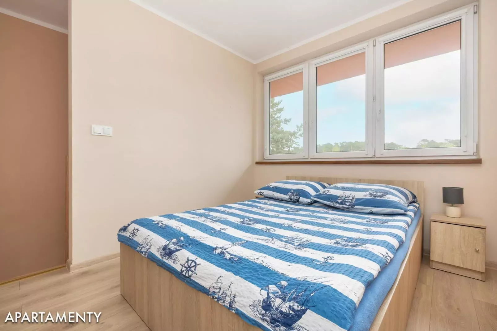 Apartamenty 4-osobowe Niechorze-Bedroom