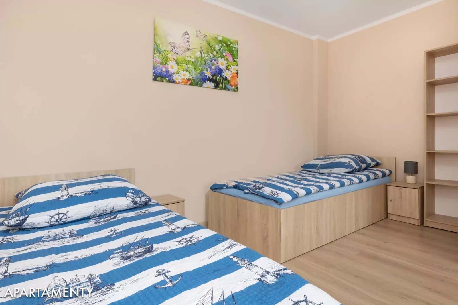 Apartamenty 4-osobowe Niechorze-Bedroom