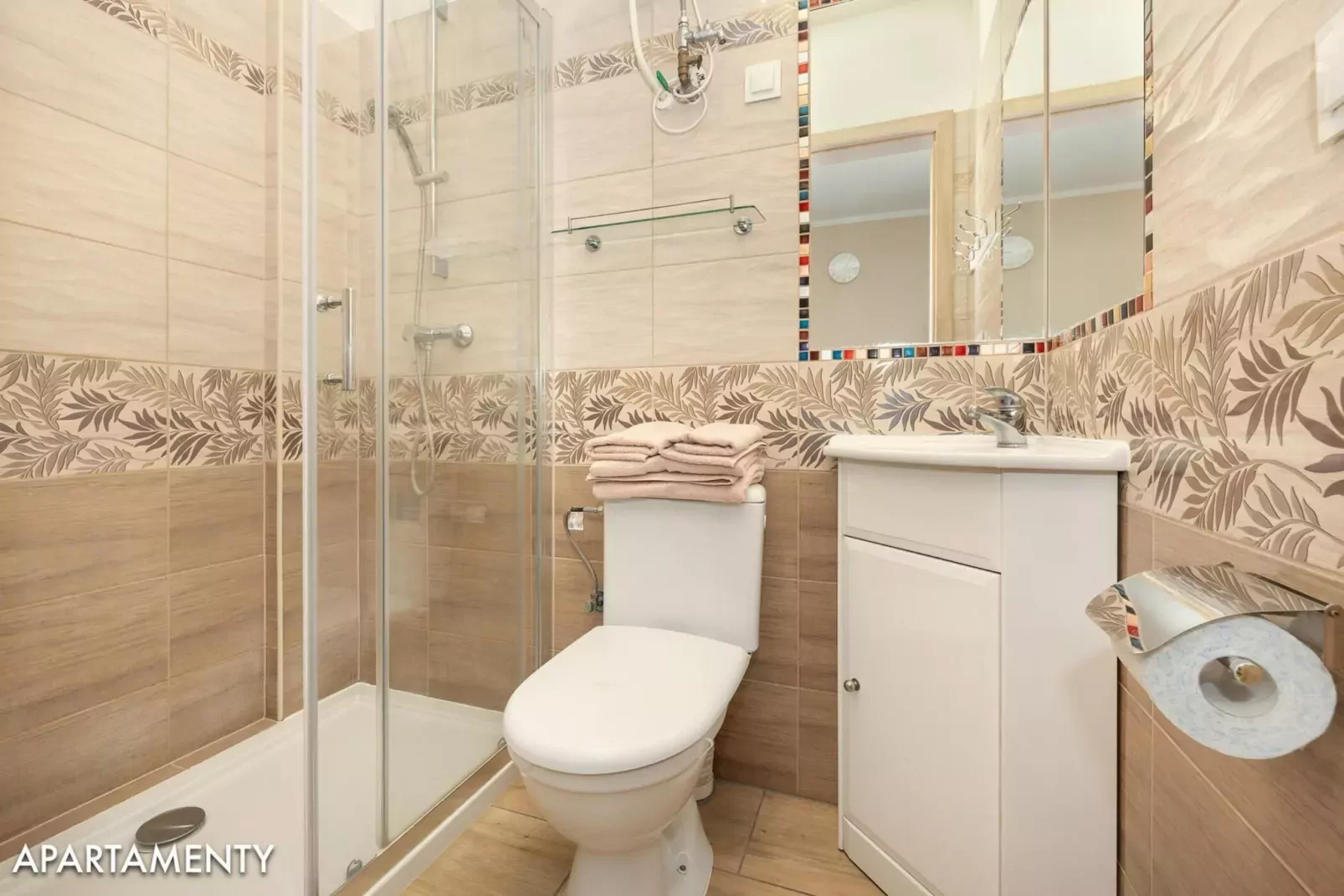 Apartamenty 4-osobowe Niechorze-Bathroom
