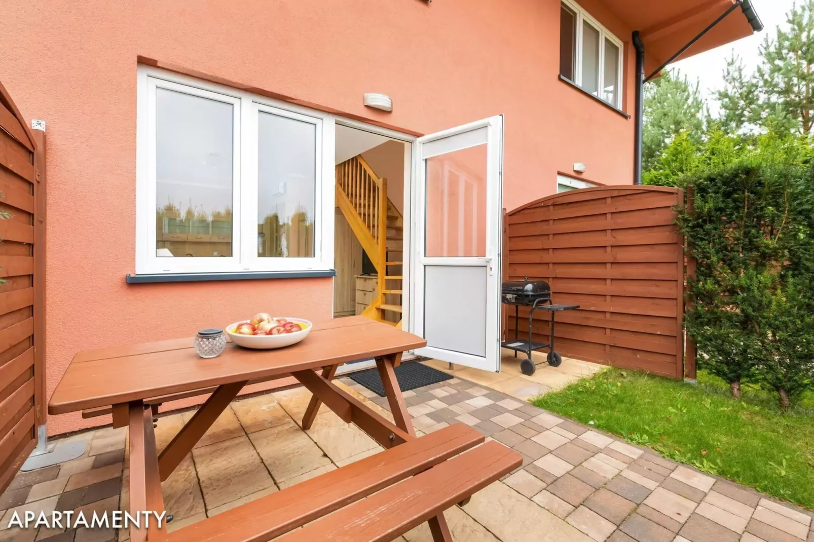 Apartamenty 4-osobowe Niechorze-Terrace balcony