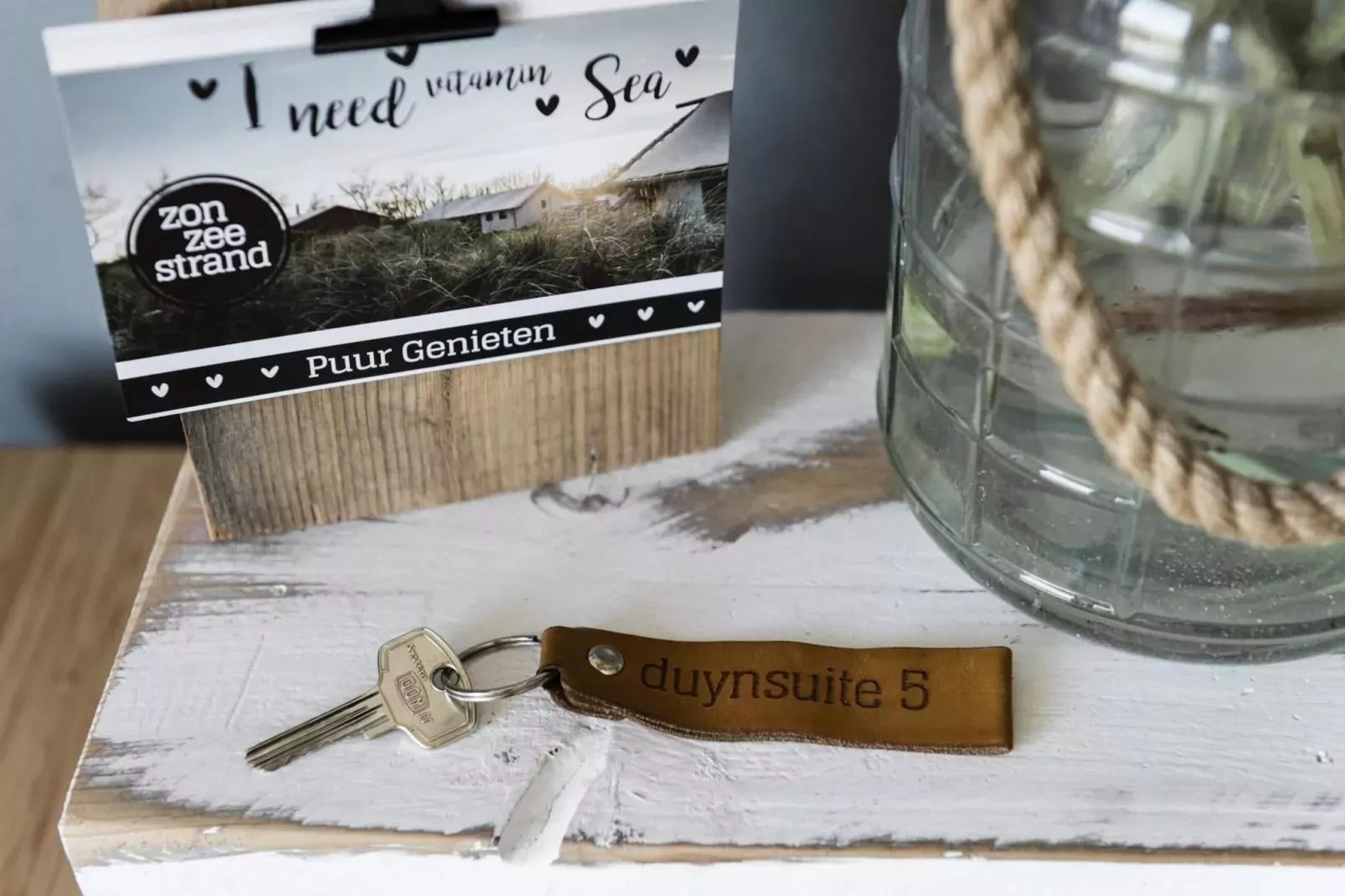 Duynsuites aan zee-Wohnzimmer