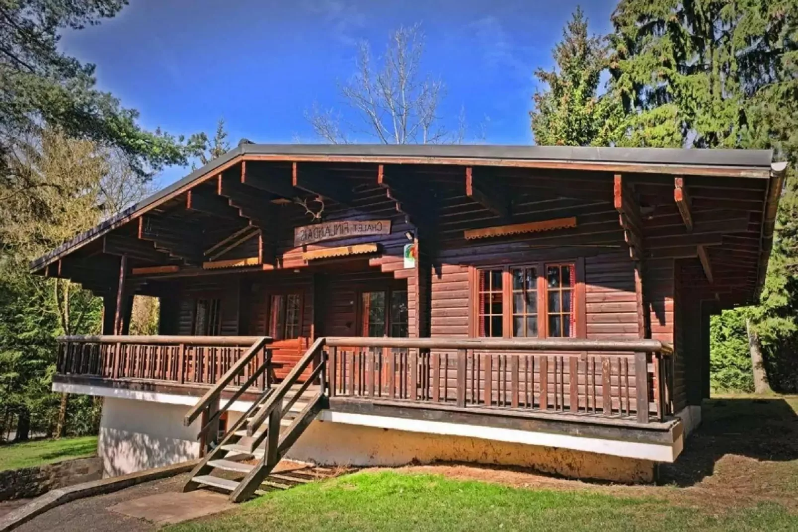 Chalet Finlandais-Living room