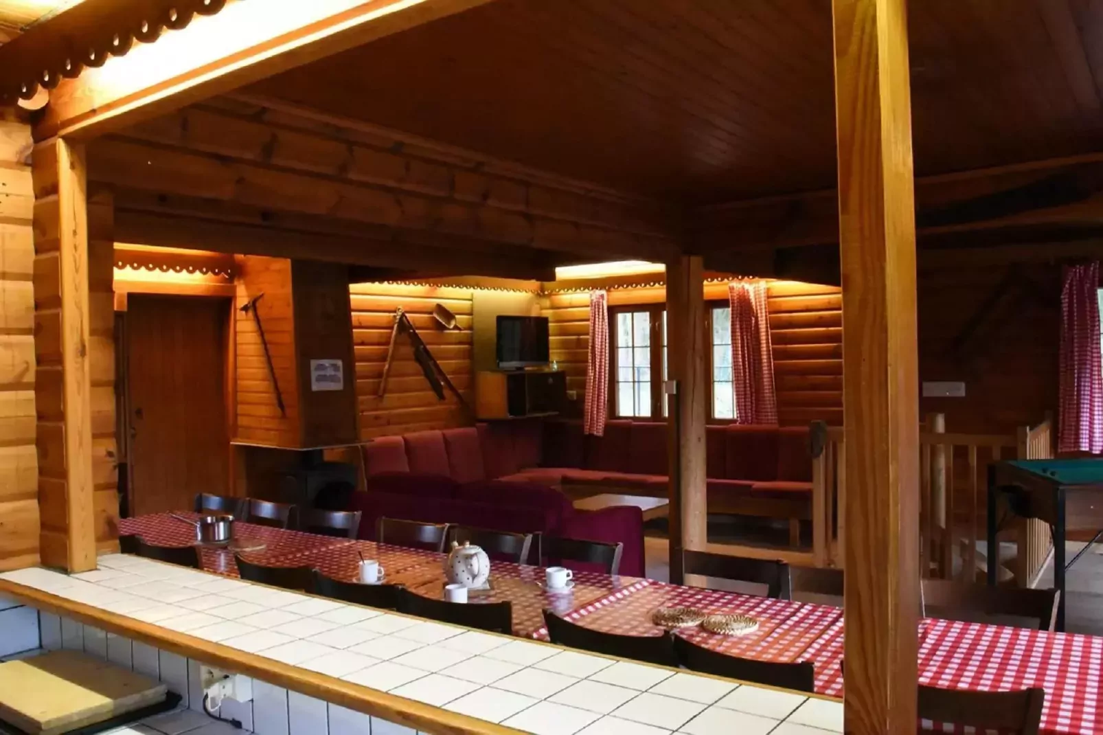 Chalet Finlandais-Living room