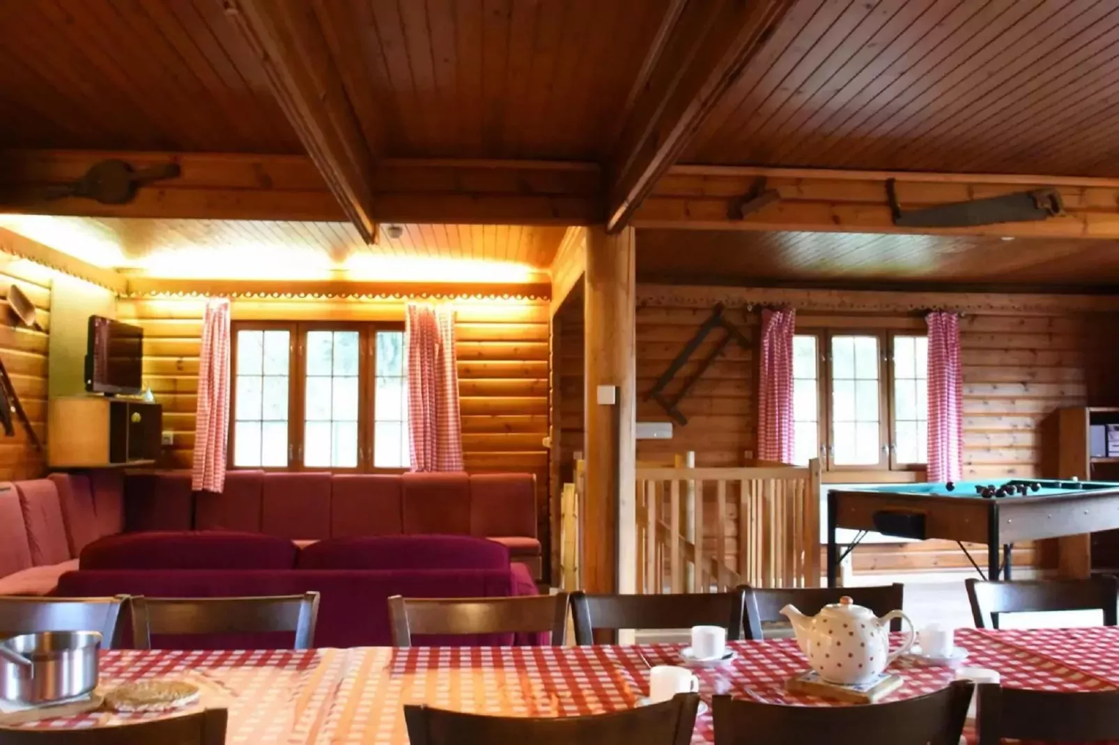 Chalet Finlandais-Living room