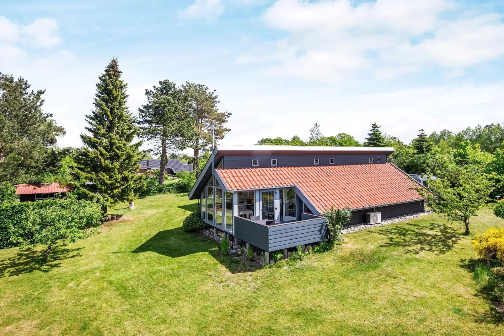 Sunny Retreat in Bonnerup Harbor-By Traum