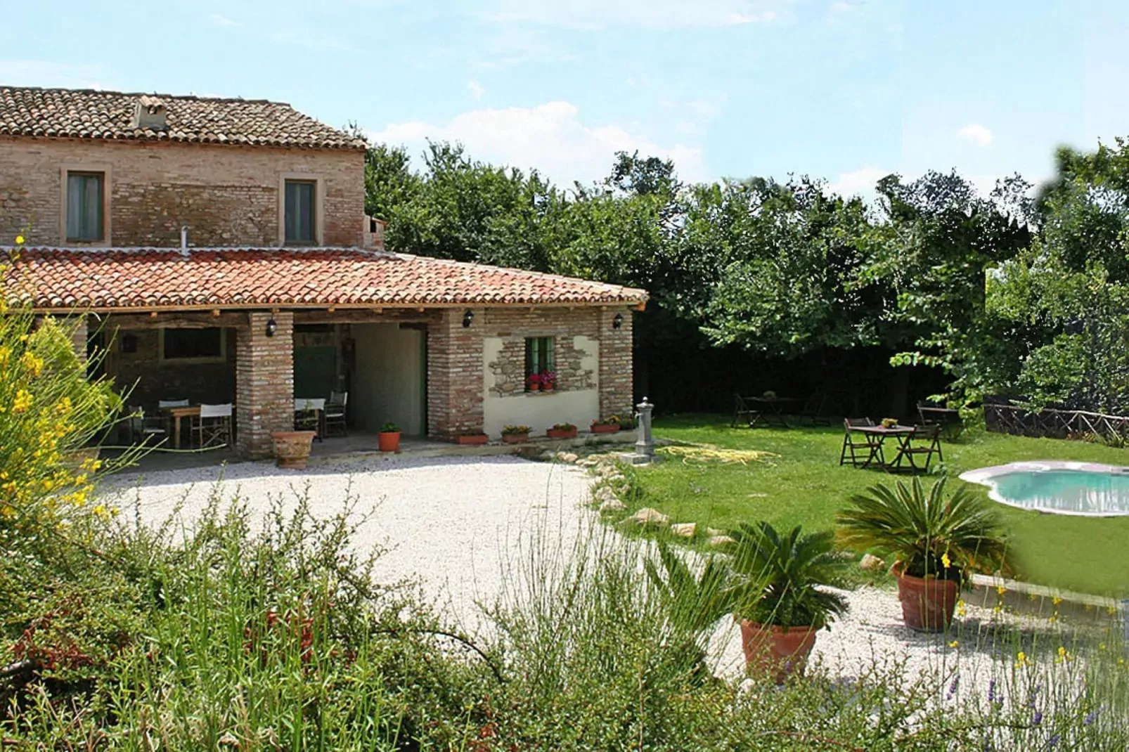 Holiday resort Casa Mare Vallugola die Gabicce, Vallugola-App. 2, Tipo 4-Exterior summer