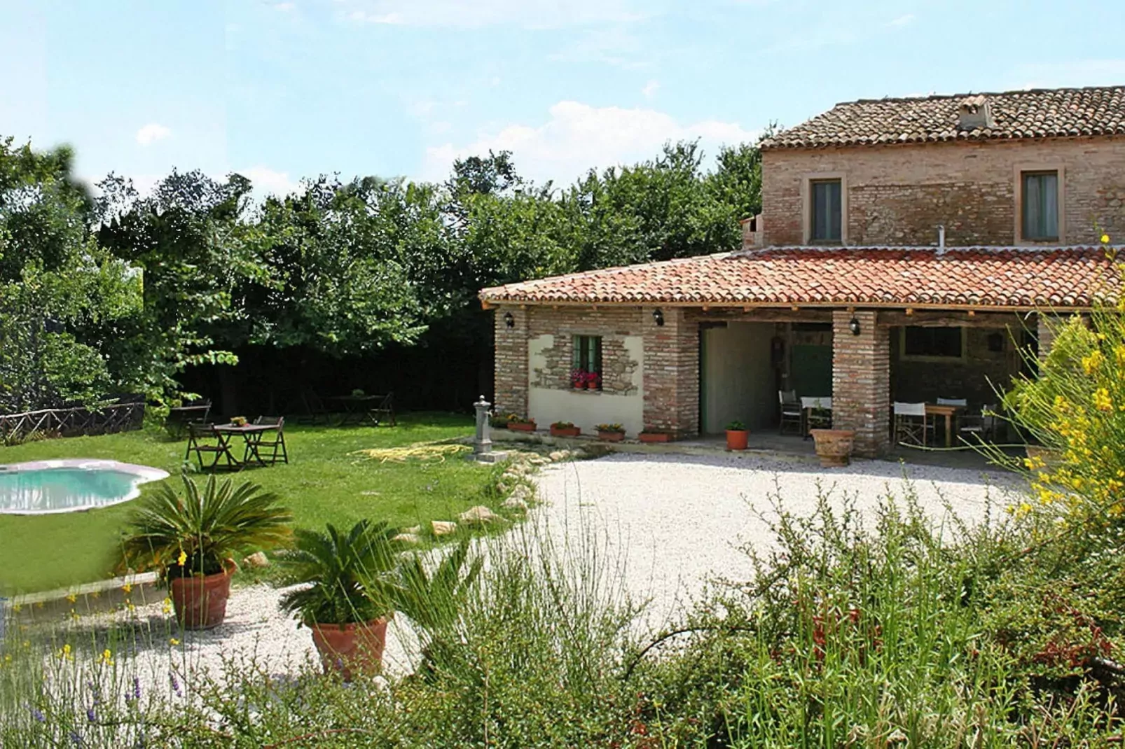 Holiday resort Casa Mare Vallugola die Gabicce, Vallugola-App. 2, Tipo 4-Exterior summer
