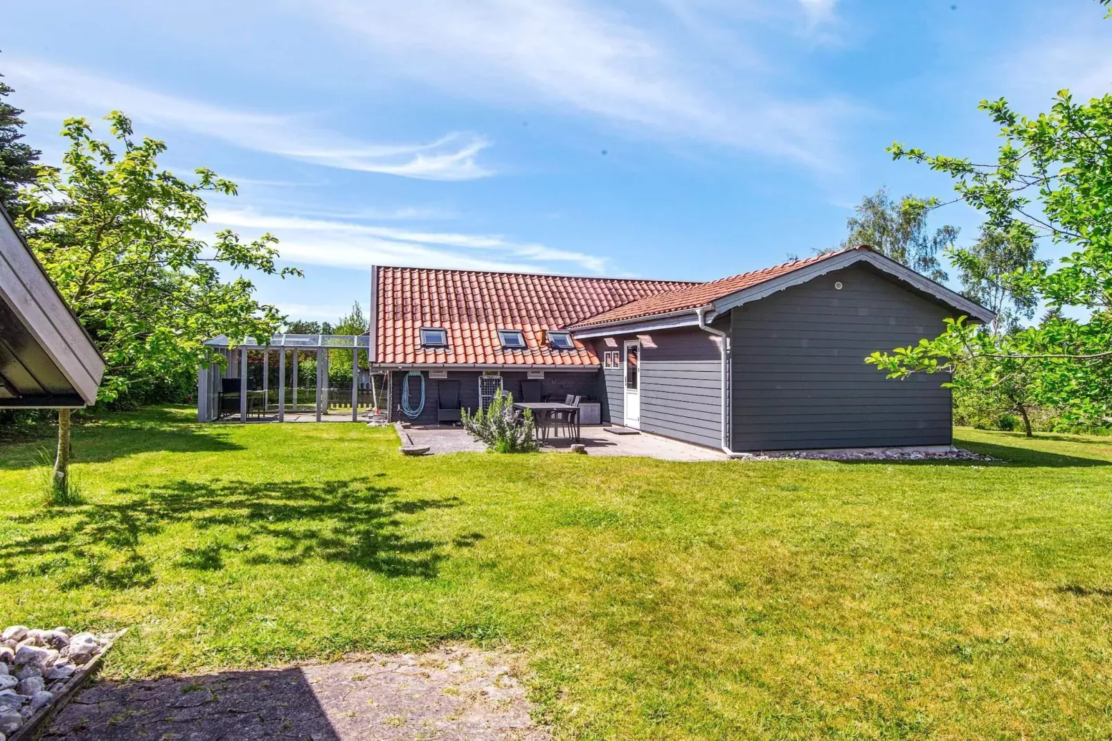 Sunny Retreat in Bonnerup Harbor-By Traum