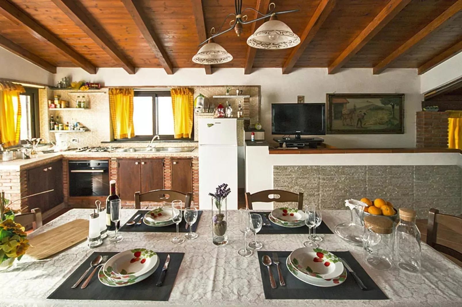 Holiday home, Francavilla di Sicilia-Casa Virginia-Dining room