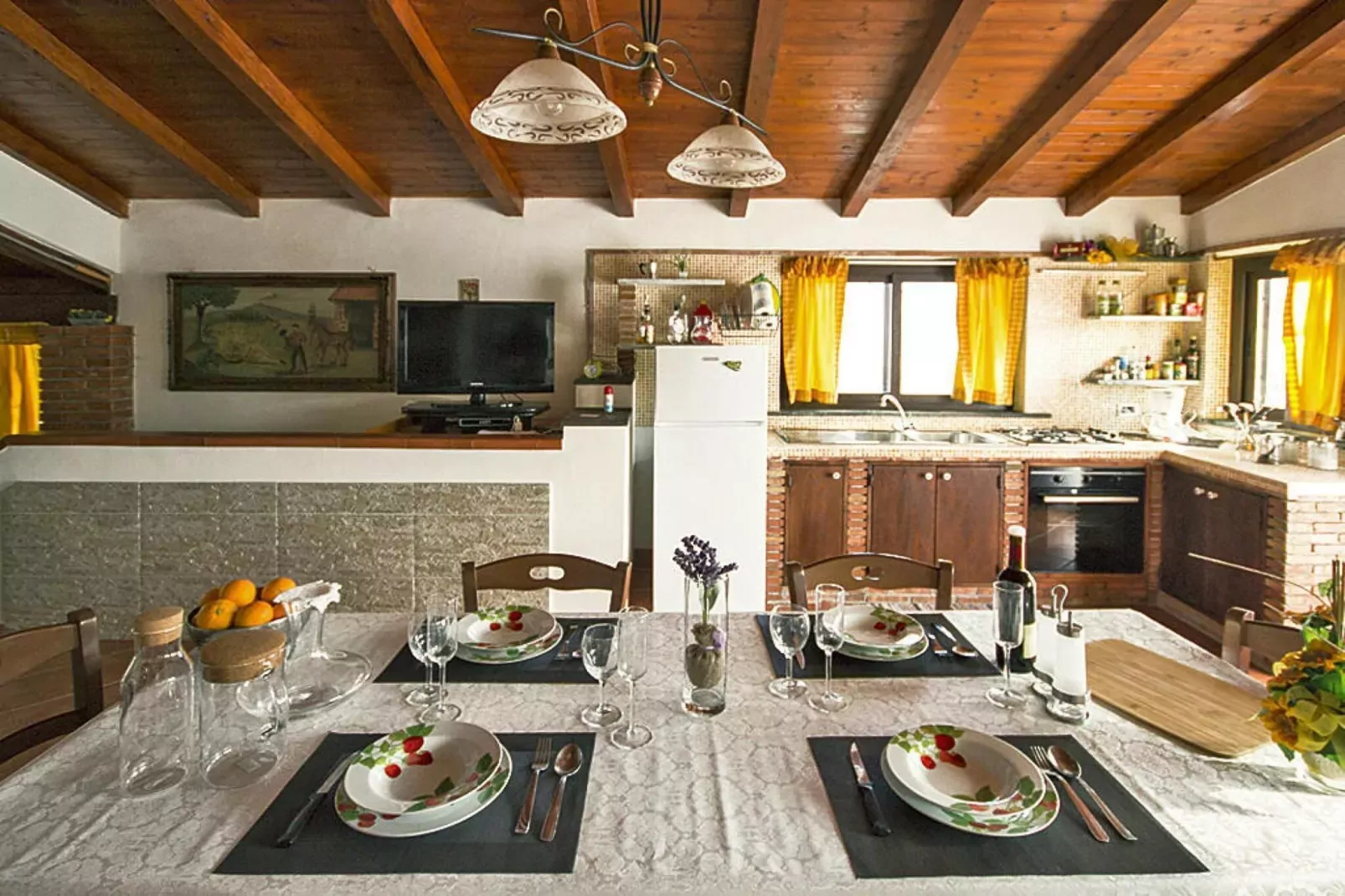 Holiday home, Francavilla di Sicilia-Casa Virginia-Dining room
