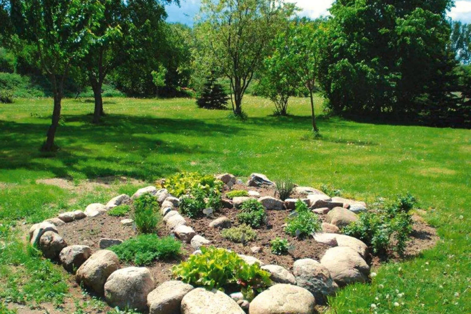 Fewo im OG 180 qm-Gardens summer