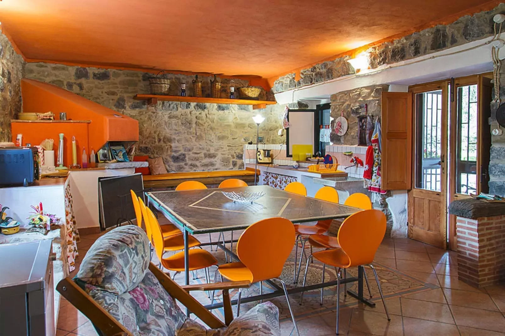 Holiday home, Castiglione di Sicilia-Casa Regina Pacis-Salle à manger