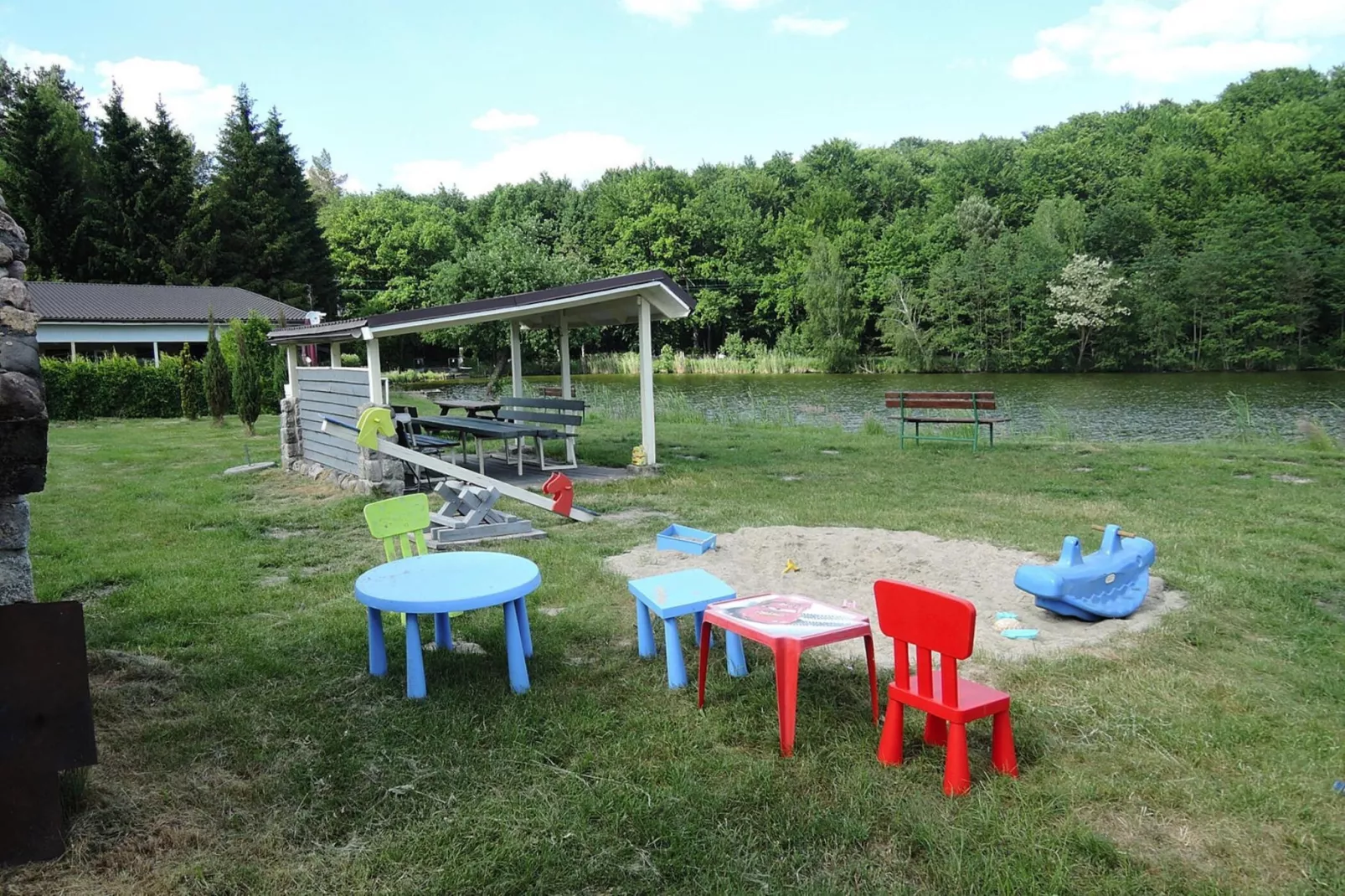 Holiday complex in Jezierzyce by Szczecin at the lake 30 qm for 4 persons Typ C Zolty-Facilities