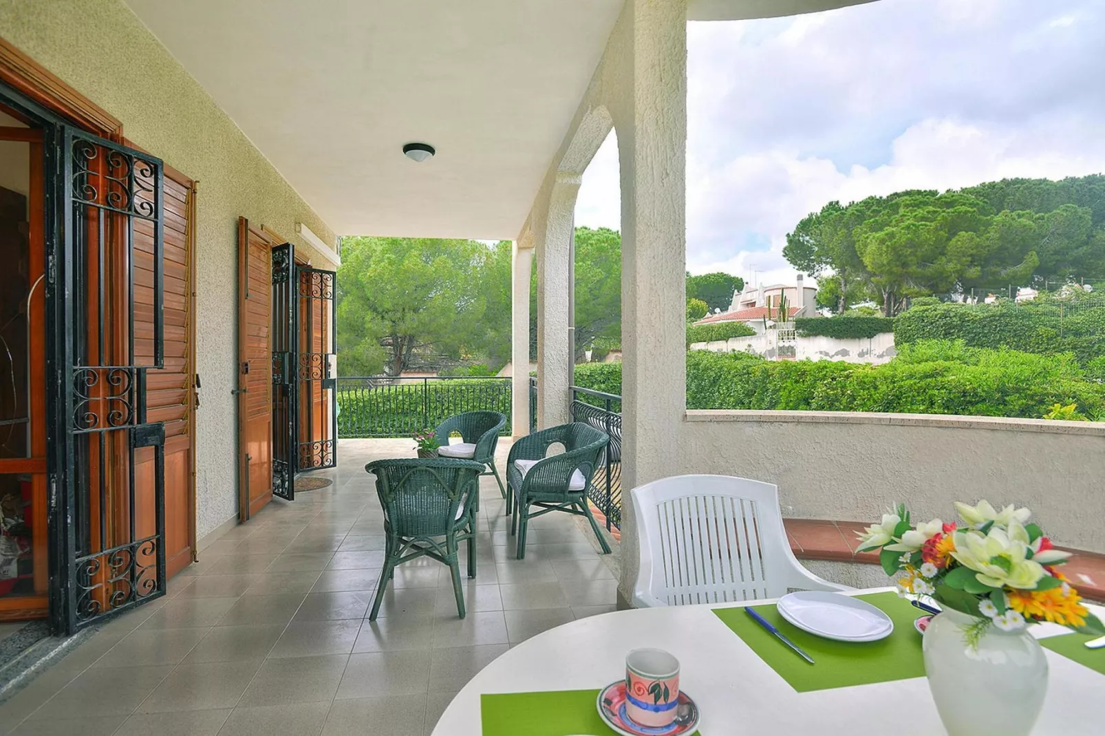 Holiday home, Fontane Bianche-Villa Sara-Terrace balcony