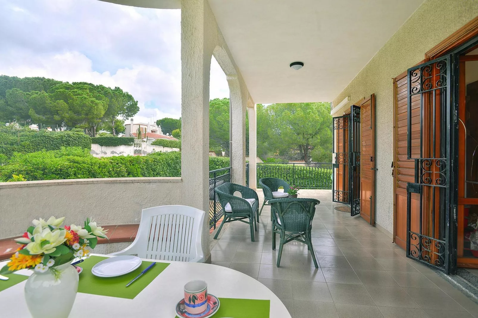 Holiday home, Fontane Bianche-Villa Sara-Terrace balcony
