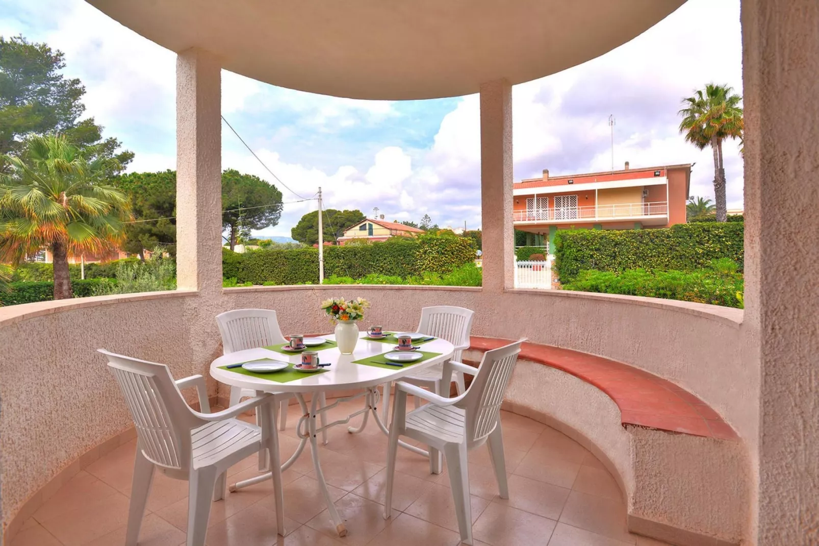 Holiday home, Fontane Bianche-Villa Sara-Terrace balcony