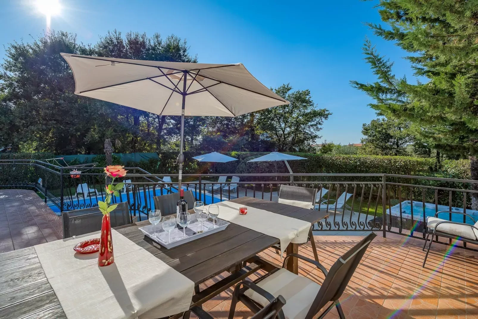 Villa Martimar-Terrassenbalkon