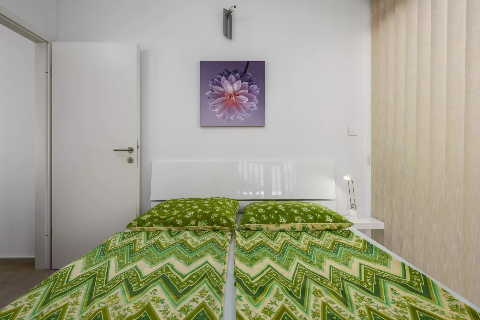 Apartment Vedran with heated pool, near Porec-Bedroom