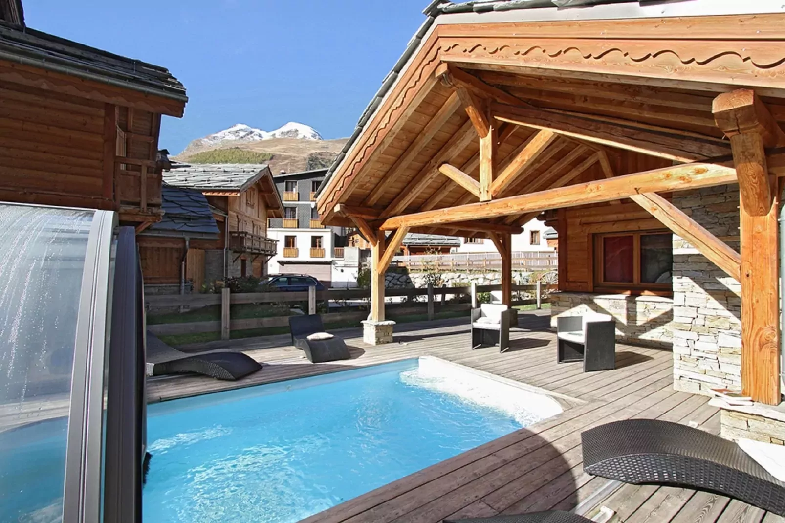 Chalet Le Prestige Lodge-Pool