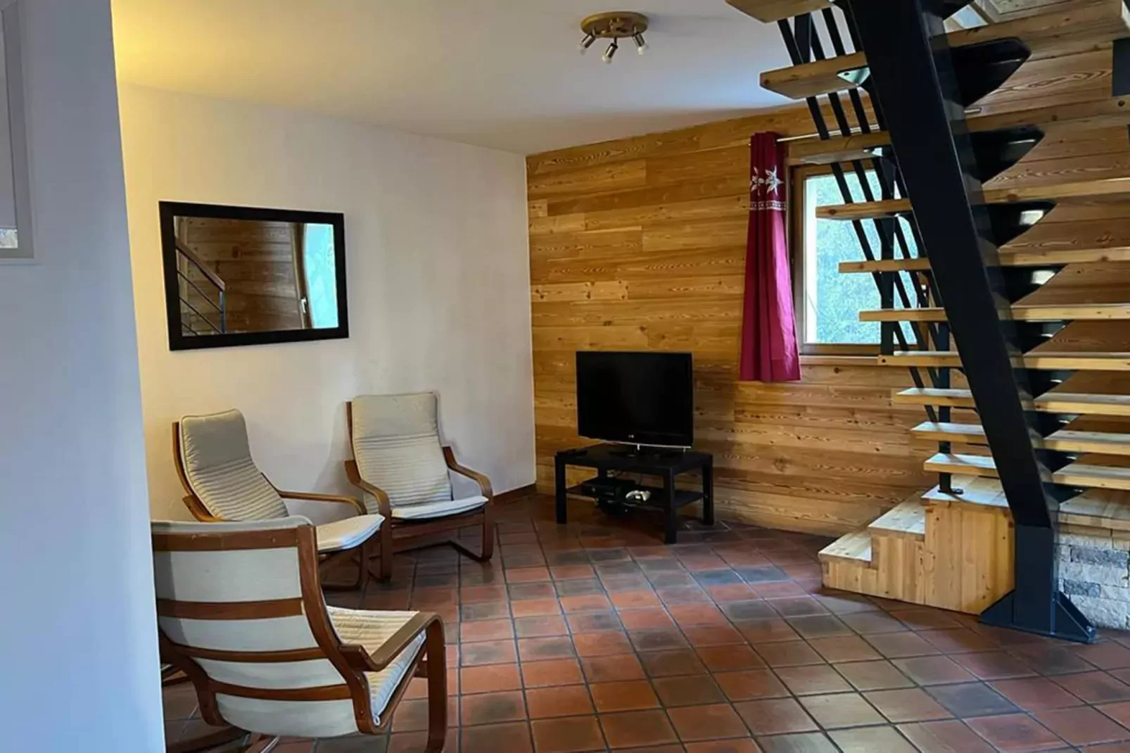 Chalet Erika-Living room