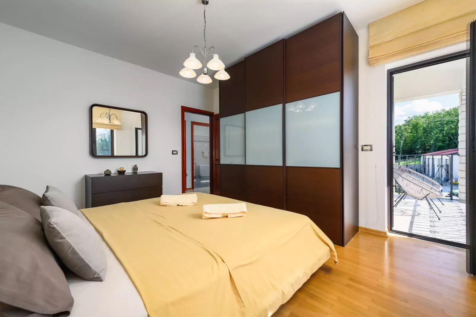 Premium Apartment Silvia II with private pool-Bedroom