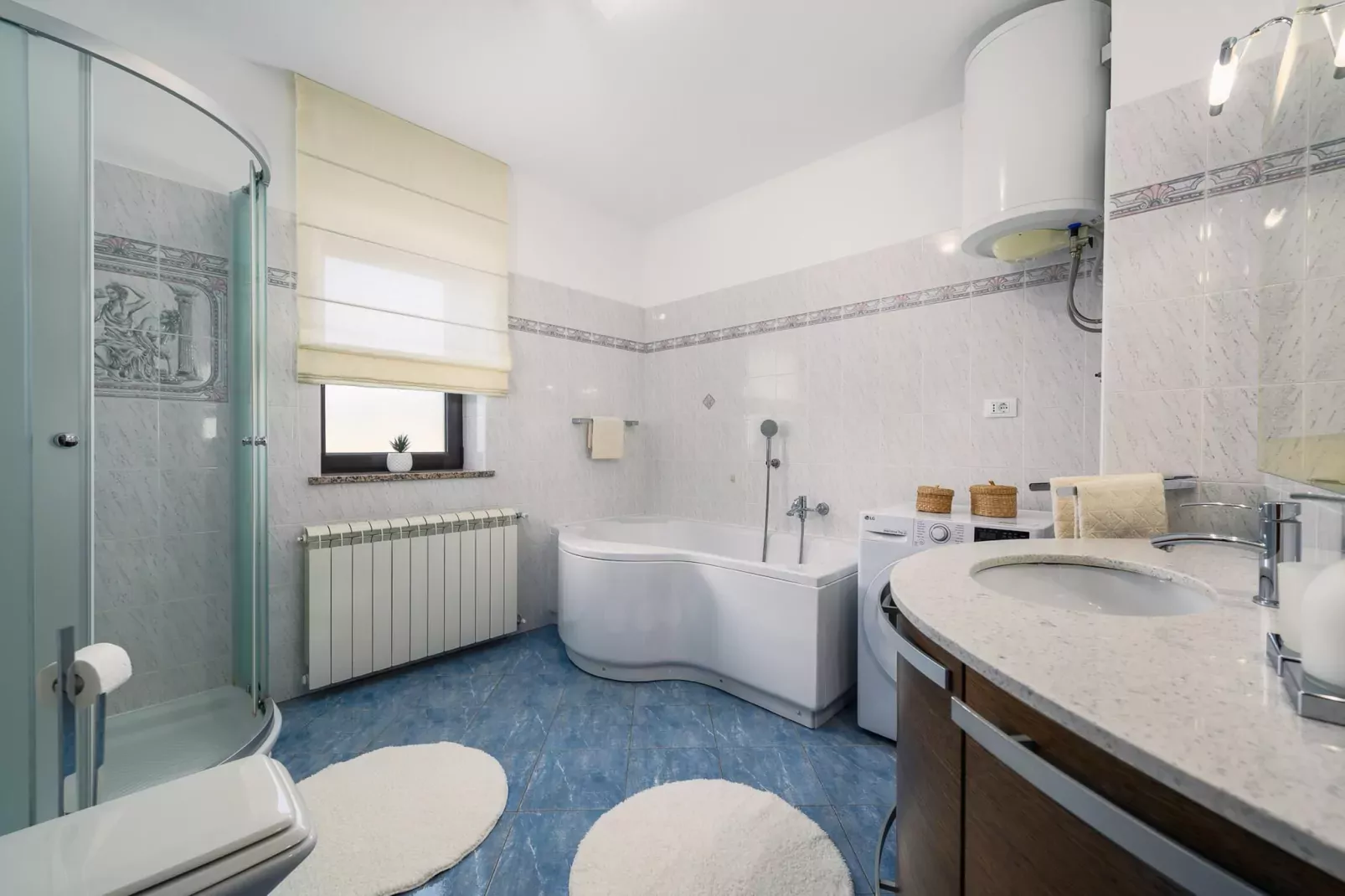Premium Apartment Silvia II with private pool-Bathroom