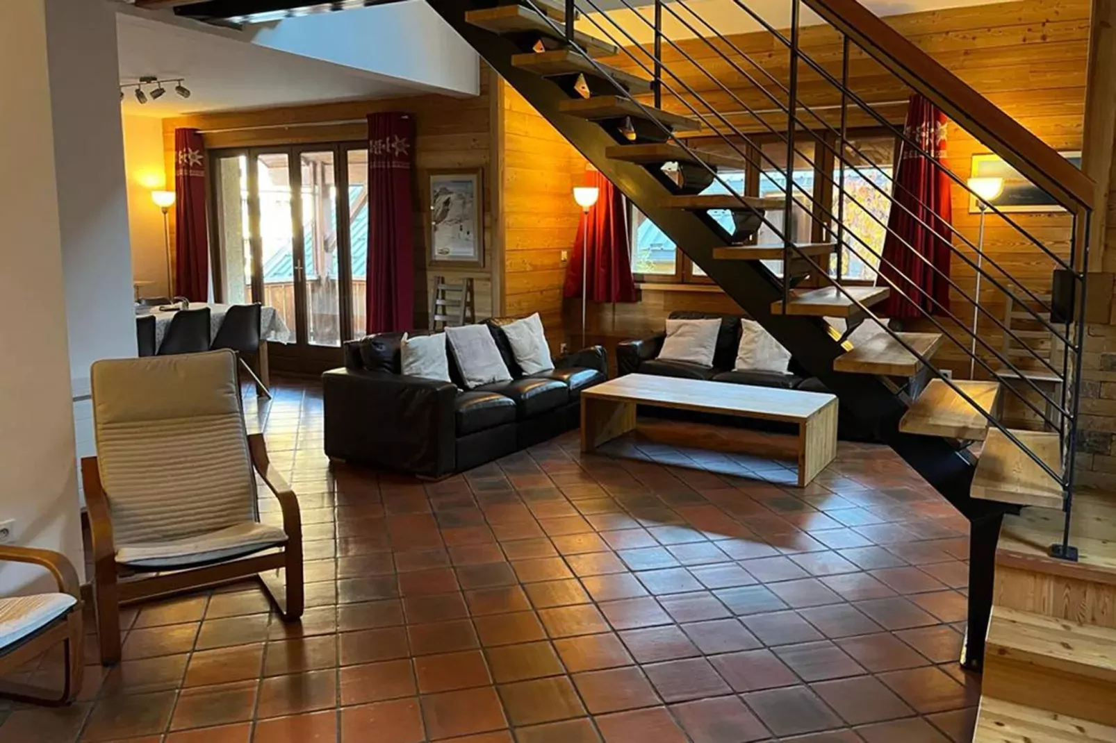Chalet Erika-Living room