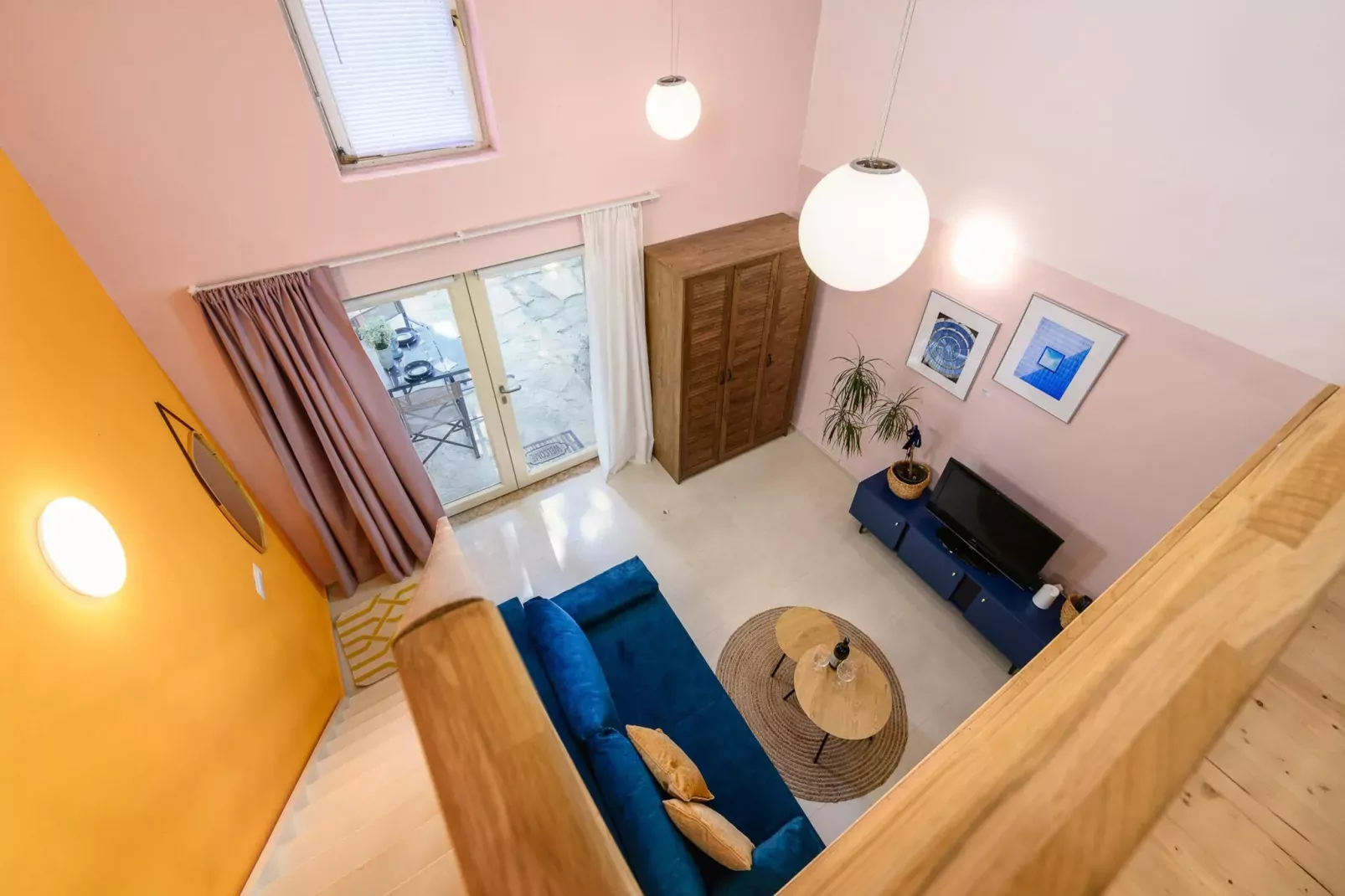 Stella Marina Deluxe Apartment-Living room