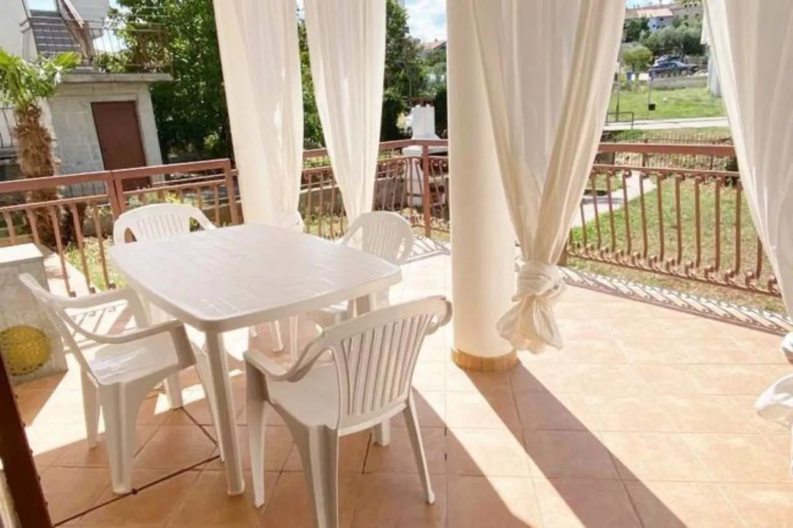 Apartment Rosa-Terrace balcony