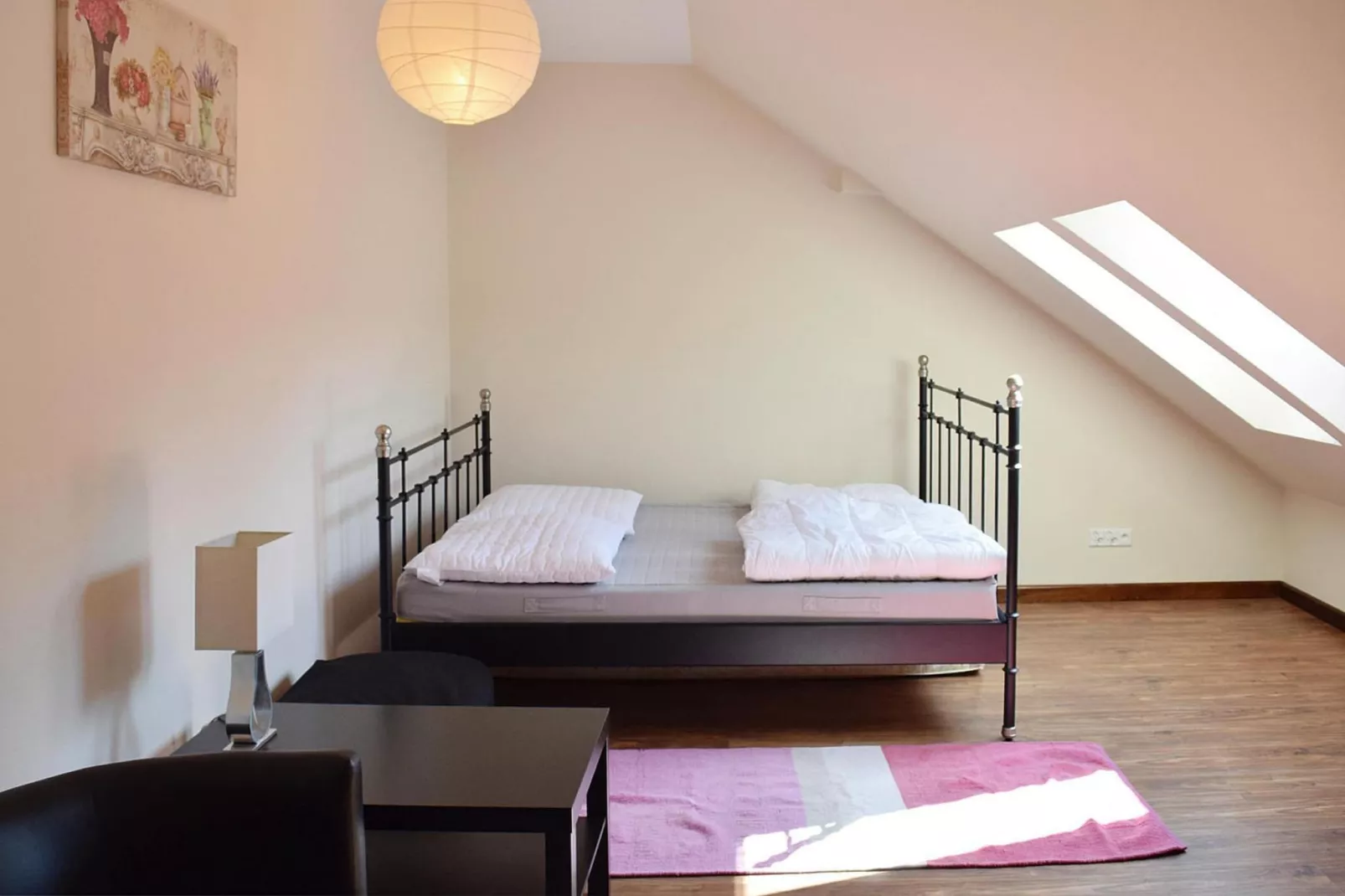 Holiday home at the lake in Kiedrowice-Bedroom