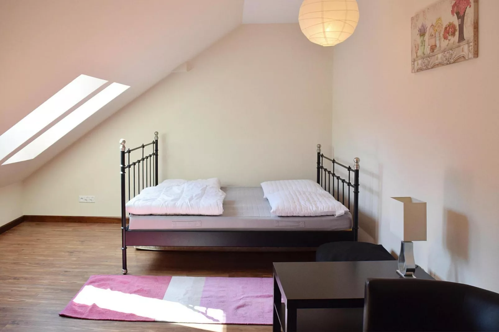 Holiday home at the lake in Kiedrowice-Bedroom