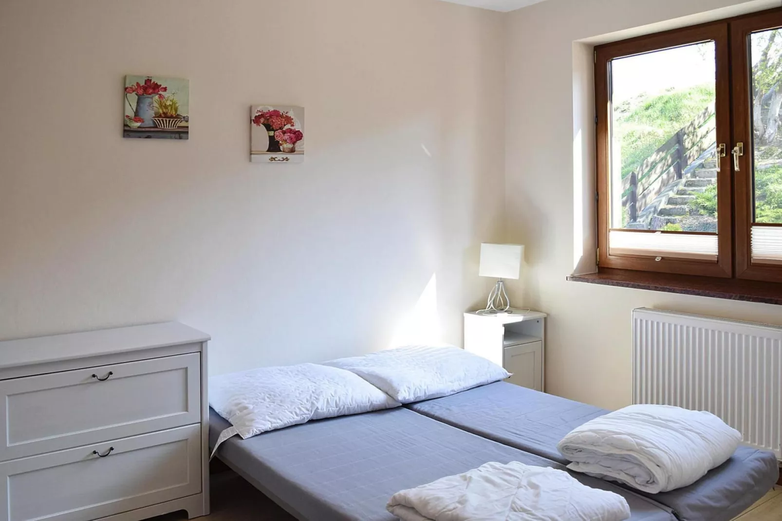 Holiday home at the lake in Kiedrowice-Bedroom