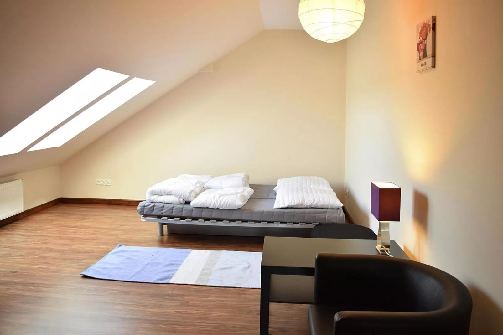 Holiday home at the lake in Kiedrowice-Bedroom