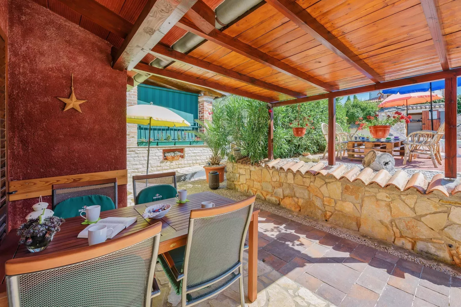 Apartment Milena- Visnjan with pool-Terrace balcony